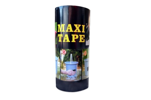 Maxi Tape schwarz M, Hochleistungs-Panzertape für Profi-Ansprüche 