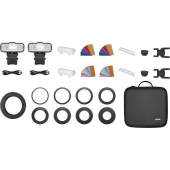 Godox MF12-K2 Makro-Blitzgeräte Kit 