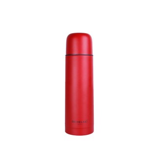 Michelino Isolierflasche 750ml Edelstahl Rot