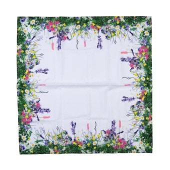 HTI-Living Mitteldecke ca. 85 x 85 cm Wiesenblumen 