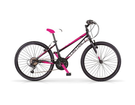 MBM Mountainbike District Girl 24 Zoll Schwarz-Fuchsia