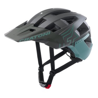 Cratoni MTB - Fahrradhelm AllSet Pro steingrau/salbei matt S/M (54-58cm)