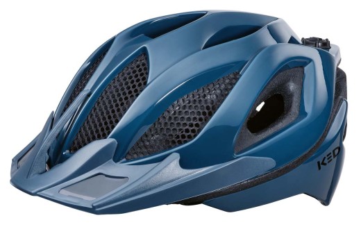 KED MTB Fahrradhelm Spiri II, blau 52-58cm (M)