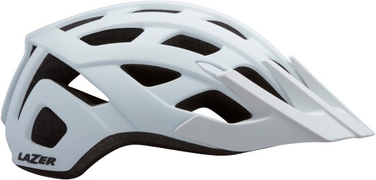 Lazer MTB-Helm Roller + NET, Matte White 55-59 cm