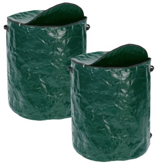 Multi-Abfall-Sack XXL, 2er Set, zum Transport von Grünschnittabfällen 