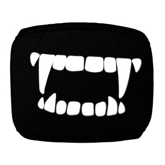 Mund-Nasen-Bedeckung Gorilla Zähne 