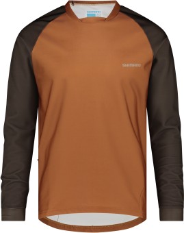 Shimano MYOKO Long Sleeve Warm , Bronze S