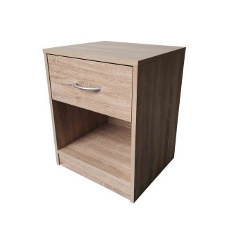 HTI-Living Nachtschrank mit 1 Schublade Nina Sonoma 