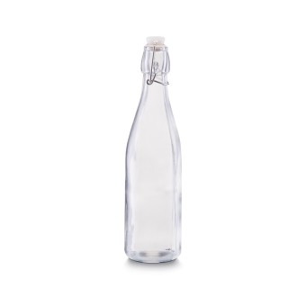 Neuetischkultur Glasflasche 500 ml mit Bügelverschluss 