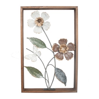 NTK-Collection Wanddeko Silhouette Flowers 