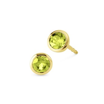 Orolino Ohrstecker 585/- Gelbgold Peridot 