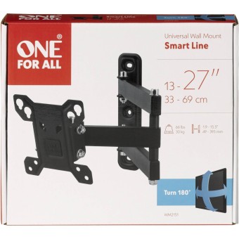 One For All Halterung TV One for All TV Wandhalterung 27" Smart Turn 180 