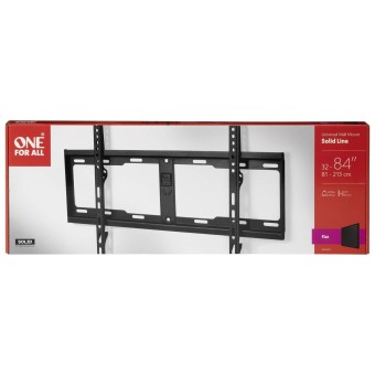 One For All Halterung TV One for All TV Wandhalterung 84" Solid Flat WM4611 