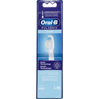 Oral B Zahnpflege Aufsteckbürsten Pulsonic Clean 2er 