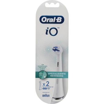 Oral B Zahnpflege iO Aufsteckbürsten Specialized Clean 2er 