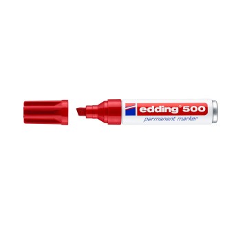 Permanent-Marker 2-7 mm edding 500 Rot