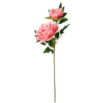 HTI-Living Pfingstrose Rosa 71 cm Kunstblume Flora 