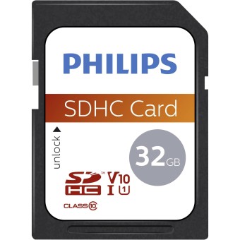 Philips SD Speicherkarte SDHC Card 32GB Class 10 UHS-I U1 