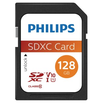 Philips SD Speicherkarte SDXC Card 128GB Class 10 UHS-I U1 