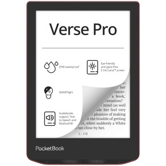 Pocketbook eBook Reader Verse Pro Passion Red 
