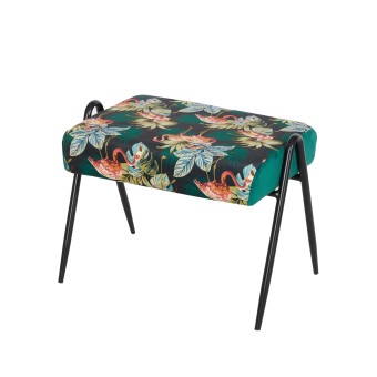 HTI-Living Polsterhocker B/H/T 55 x 42 x 39 cm Olean Flamingo 