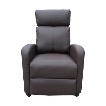 HTI-Living Relaxsessel Corrado Kunstleder Braun 