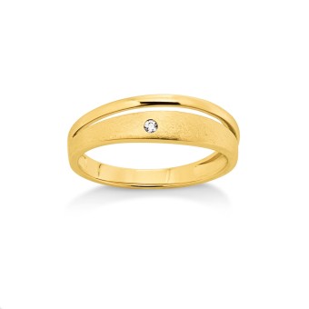 Orolino Ring 585/- Gelbgold Brillant 052 (16,6)