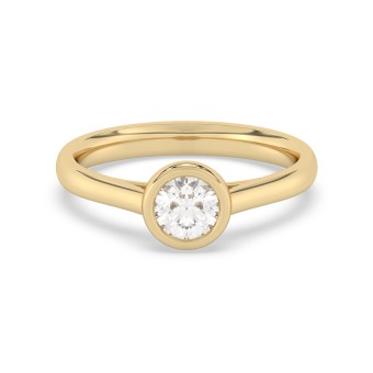 Diam Addict Ring 585 Gelbgold mit im Labor gezüchteten Diamanten 054 (17,2)