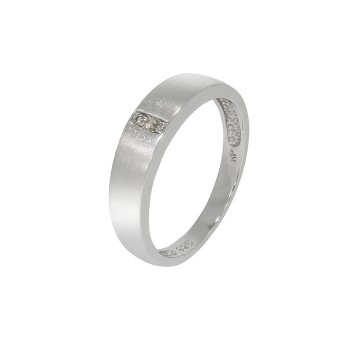 Ring 925 Sterling Silber Diamanten zus. 0,03ct. 052 (16,6)