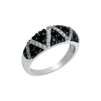 Celesta Ring 925 Sterling Silber rhodiniert 054 (17,2)