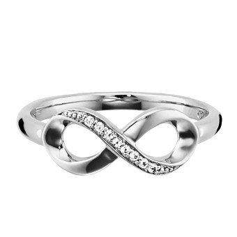 CAI Ring 925/- Sterling Silber rhodiniert Topas 050 (15,9)