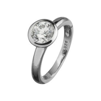 Celesta Ring Silber 925 Zirkonia weiß 052 (16,6)