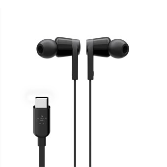 Belkin Rockstar In-Ear Kopfhörer USB-C Connector sw. G3H0002btBLK 