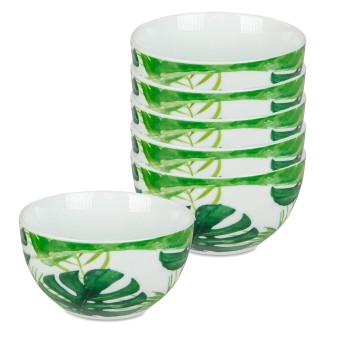 formano Schale 15 cm 6er Set Green-Leaves 