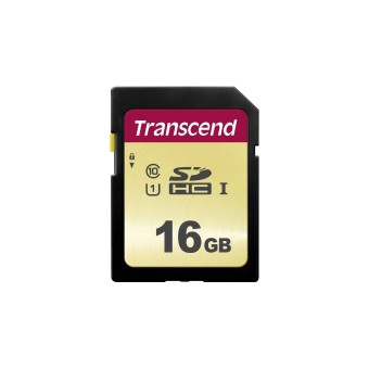 Transcend SD Speicherkarte SDHC 500S 16GB Class 10 UHS-I U1 V30 