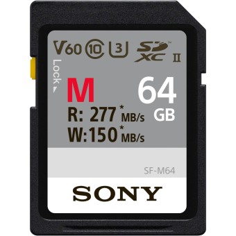 SD Speicherkarte SDXC M series 64GB UHS-II Class 10 U3 V60 