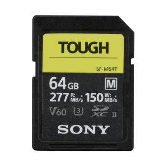 Sony SD Speicherkarte SDXC M Tough series 64GB UHS-II Class 10 U3 V60 