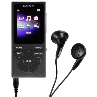 Sony MP3 Player NW-E394B 8GB schwarz 