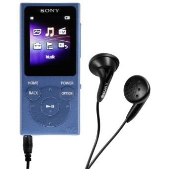 Sony MP3 Player NW-E394L 8GB blau 