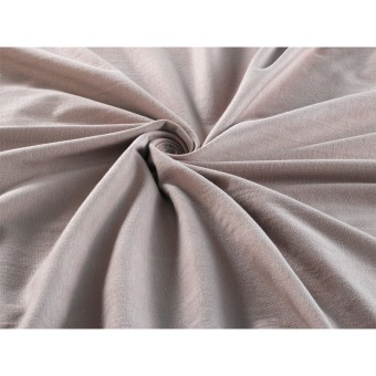 HTI-Living Spannbettlaken Jersey 150 x 200 Baumwolle/Elastan Taupe