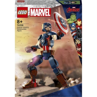 LEGO® Super Hero Marvel 76258 Captain America Baufigur 