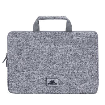 Tasche/Koffer 7913 Laptop Hülle 13.3" mit Griffen hellgrau 