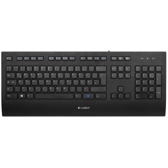 logitech Tastatur K280e black 