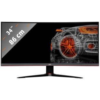 AOC TFT-Monitor CU34G2X/BK 