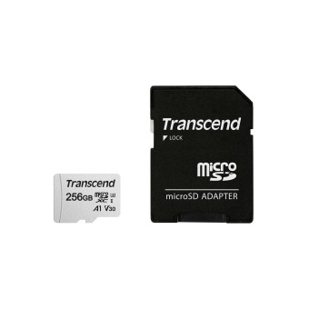 Transcend microSD Speicherkarte microSDXC 300S-A 256GB Class 10 UHS-I U3 V30 A1 