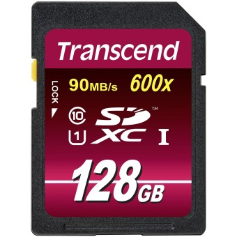 Transcend SD Speicherkarte SDXC 128GB Class10 UHS-I 600x Ultimate 