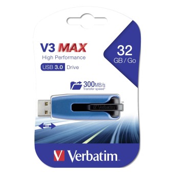 Verbatim USB-Stick Store n Go V3 MAX 32GB USB 3.0 Read max. 300MBs 49806 