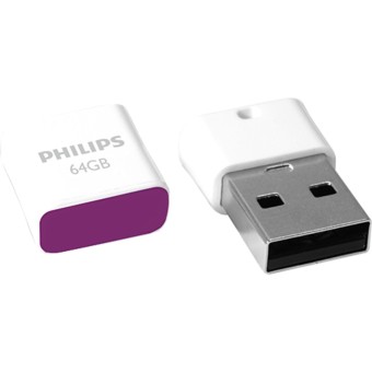 Philips USB-Stick USB 2.0 64GB Pico Edition Magic Purple 