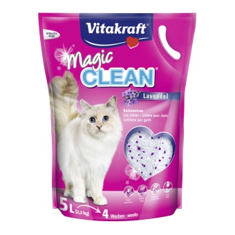 Vitakraft Katzenstreu Magic Clean Lavendel 5 Liter