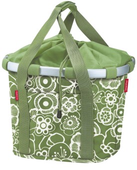 Vorderradkorb "Bike Basket" ,  fleur green 